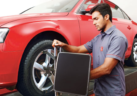 wheel alignment